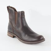 Womens Timberland Savin Hill 8669A Brown Leather Pull On Casual Chelsea Boots